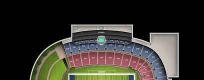 Seat view from Club
