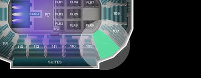 Seat view from Upper