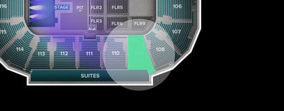 Seat view from Upper