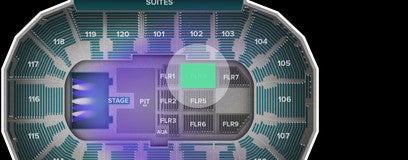 Seat view from Floor