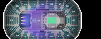 Seat view from Floor