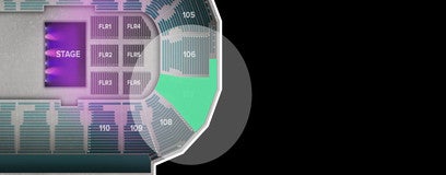 Seat view from Upper