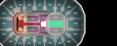 Seat view from Floor