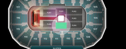 Seat view from Floor