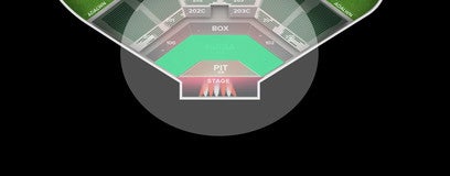 Seat view from 100GA
