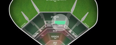 Seat view from Upper