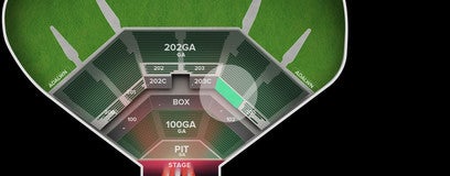 Seat view from Upper