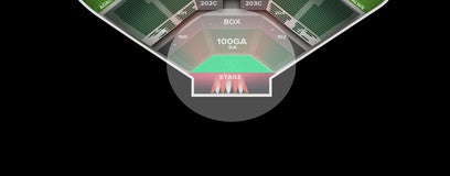 Seat view from GA Pit