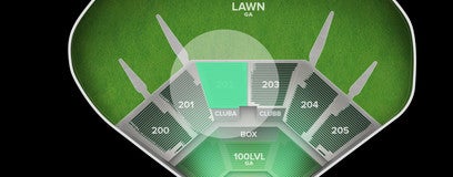 Seat view from Upper