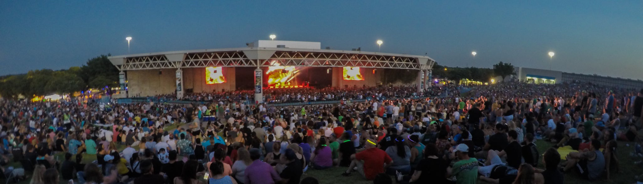 Seat view from GA Lawn