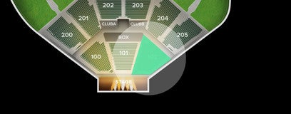 Seat view from Lower