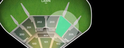 Seat view from Upper