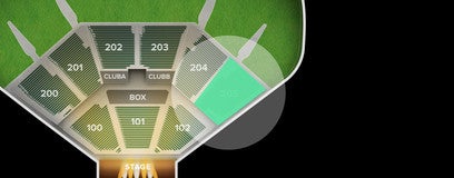 Seat view from Upper