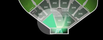 Seat view from Lower