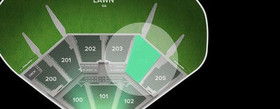 Seat view from Upper