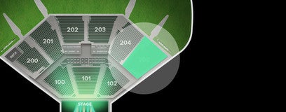 Seat view from Upper