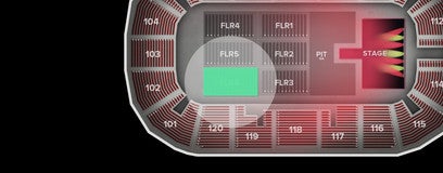 Seat view from Floor