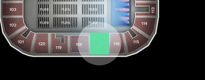 Seat view from Main Bowl