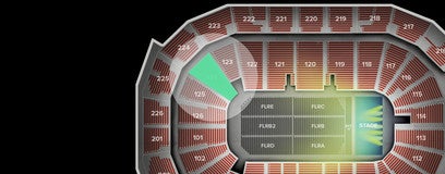 Seat view from Lower