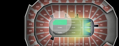 Seat view from Floor