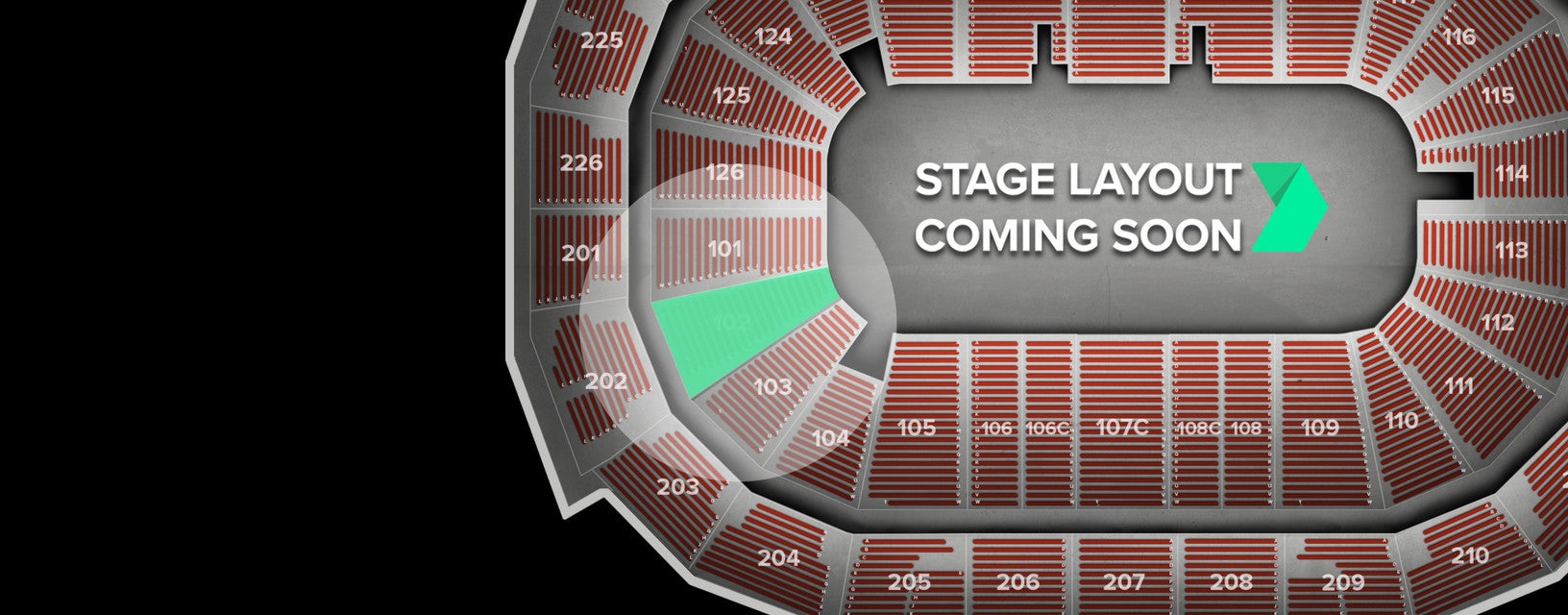 Seat view from Lower