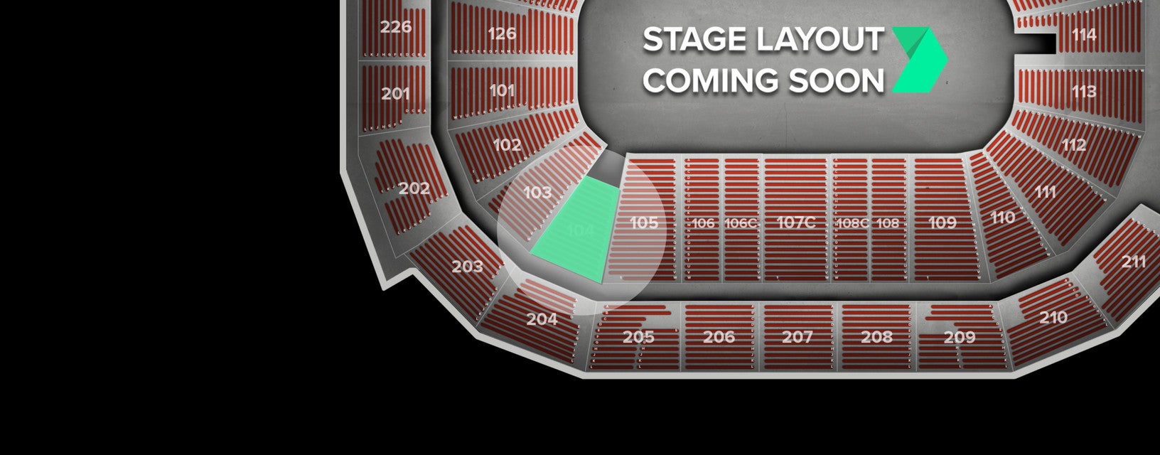 Seat view from Lower