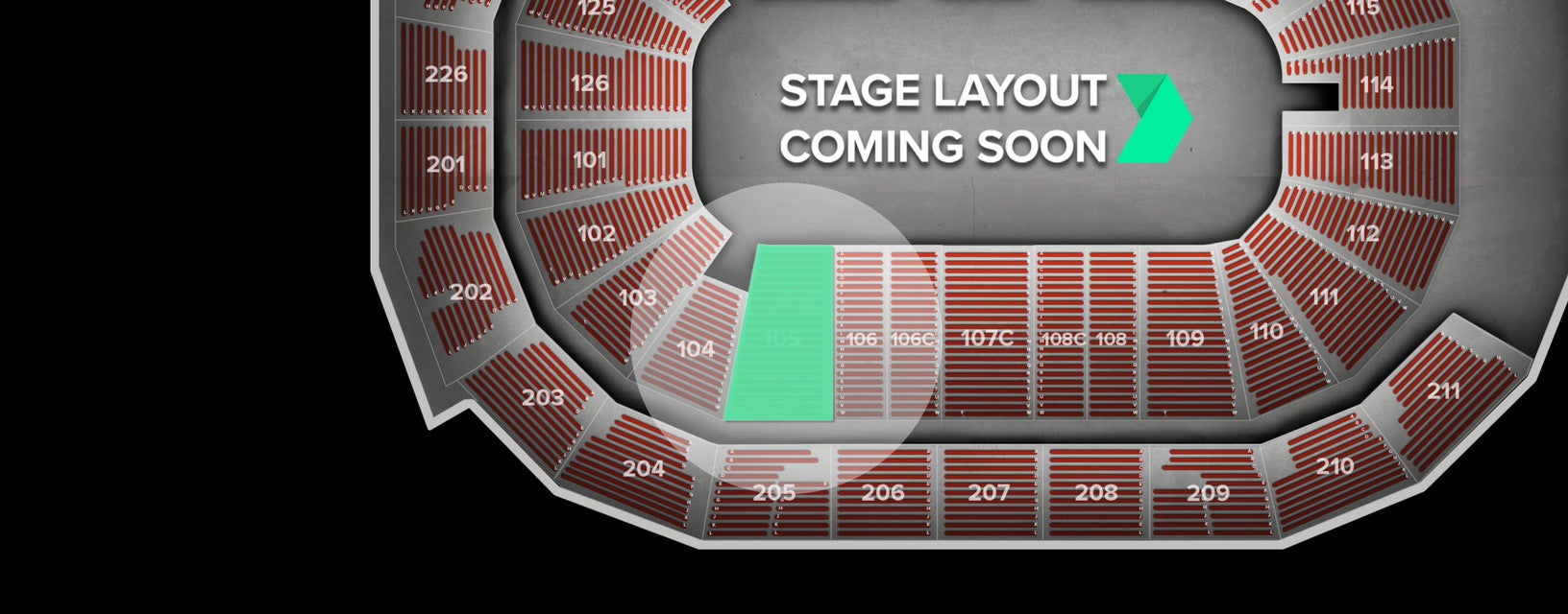 Seat view from Lower