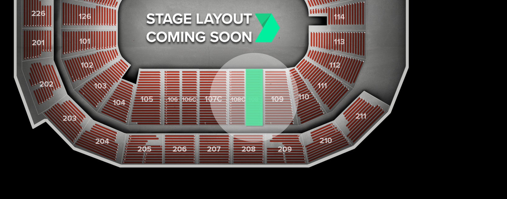 Seat view from Lower