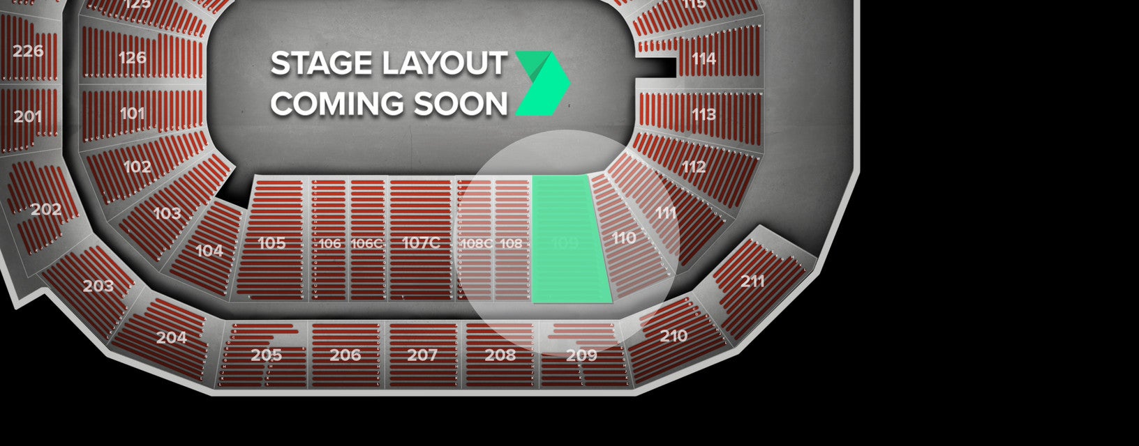 Seat view from Lower