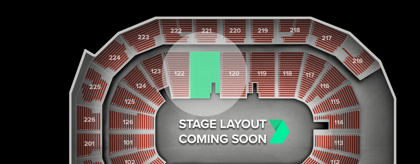 Seat view from Lower