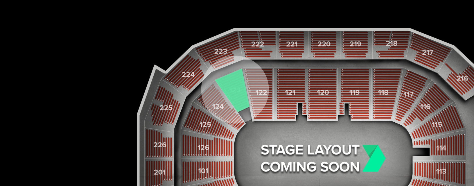 Seat view from Lower