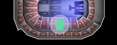 Seat view from Lower