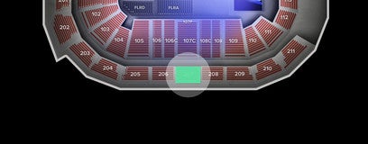 Seat view from Upper