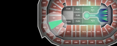 Seat view from Lower