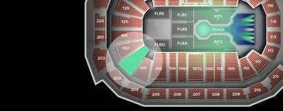 Seat view from Lower