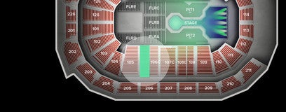 Seat view from Lower