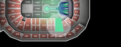 Seat view from Lower