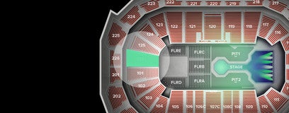 Seat view from Lower