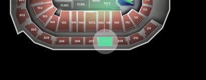 Seat view from Upper