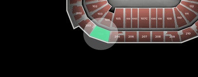 Seat view from Upper