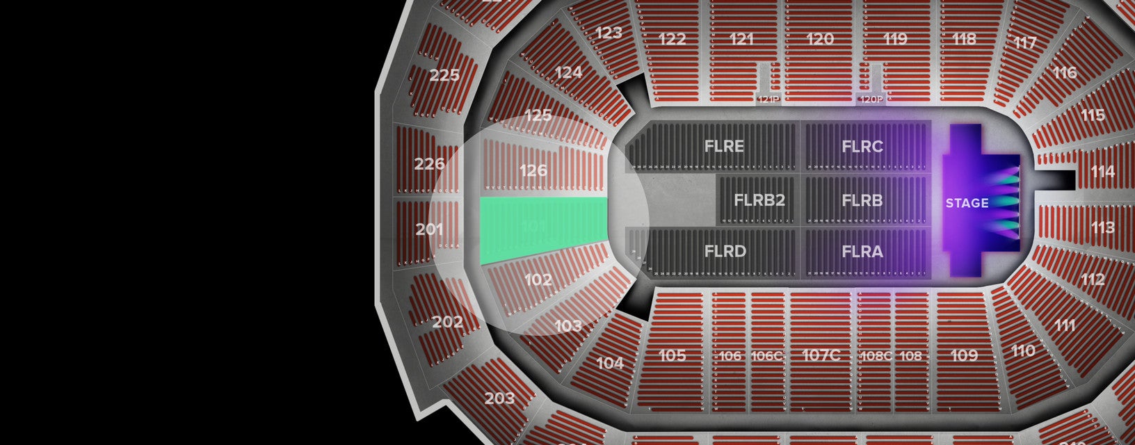 Seat view from Lower