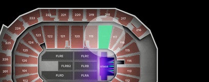 Seat view from Lower