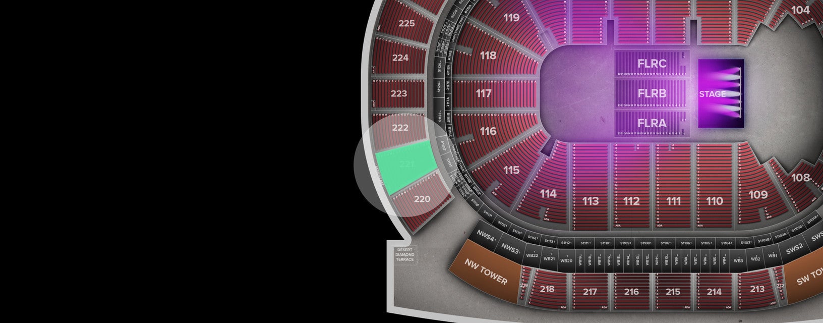 Seat view from Upper