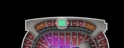 Seat view from Upper