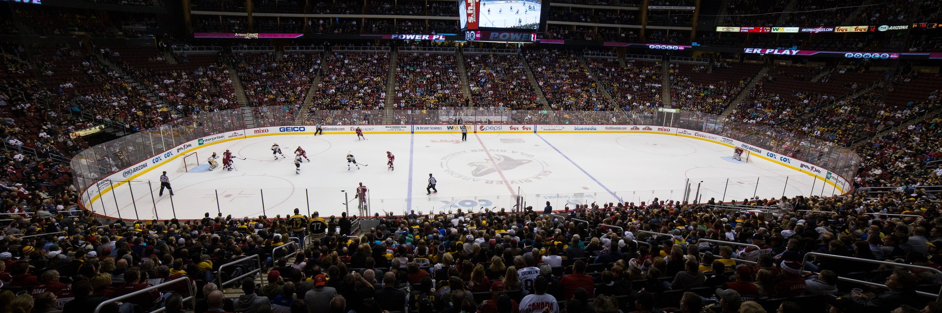Seat view from Club Red Center Straights