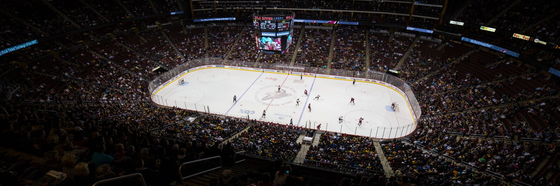 Seat view from Upper Level Sides