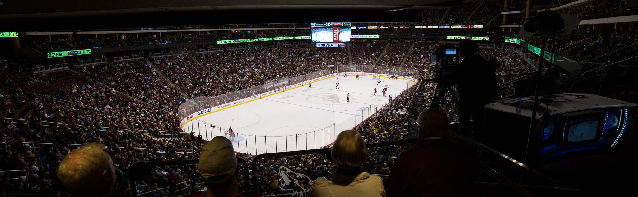 Seat view from Gila River Casinos Club