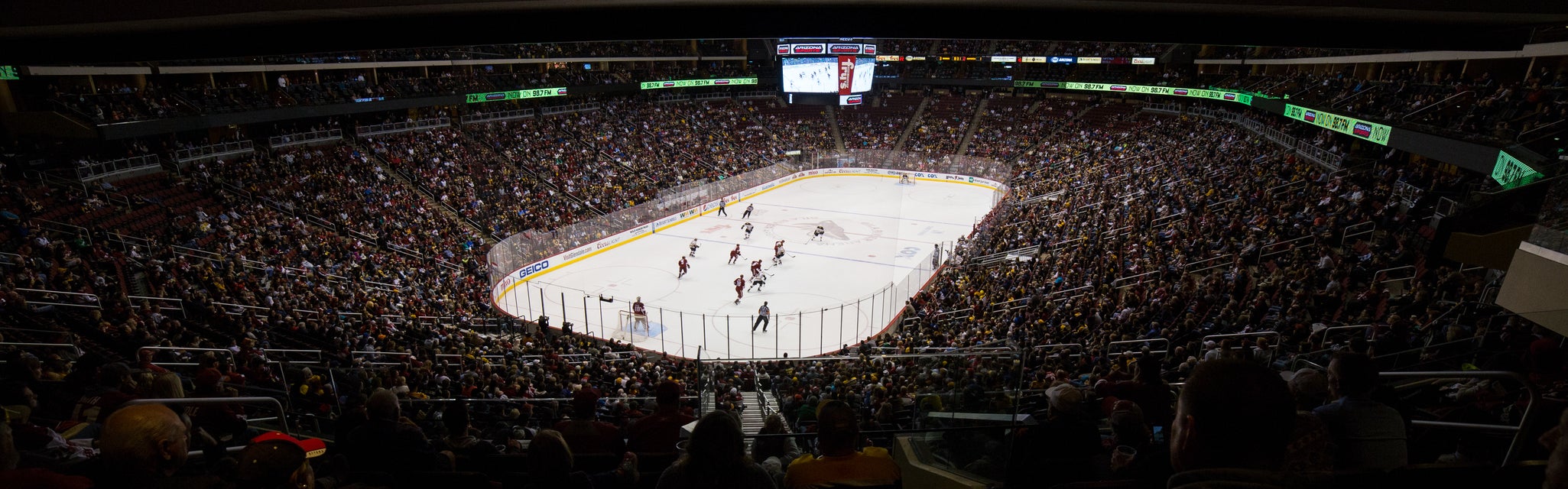 Seat view from Gila River Casinos Club