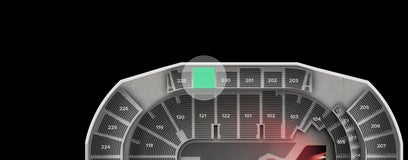Seat view from Upper