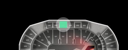 Seat view from Upper